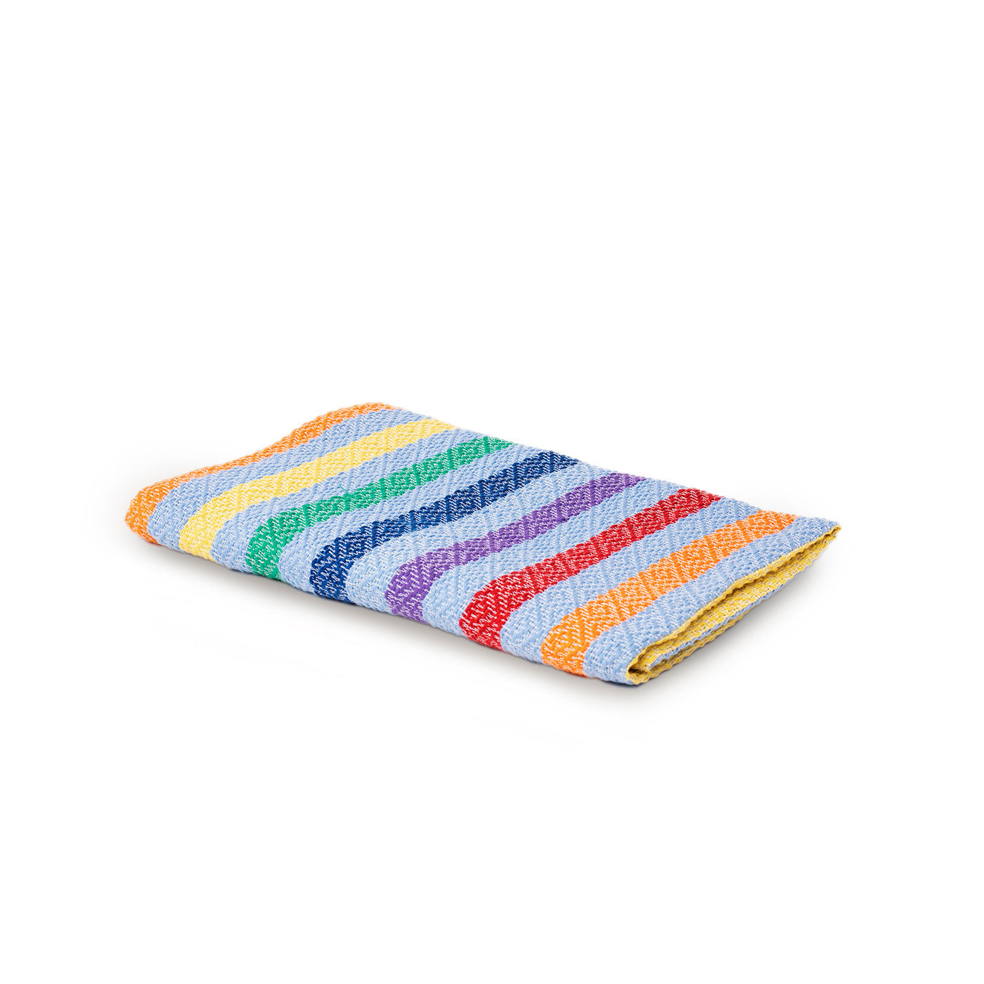 Inabel Rainbow Towel (Blue)